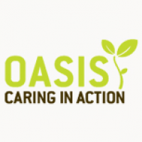 Oasis Caring in Action Logo