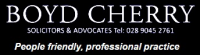 Boyd Cherry Solicitors  Advocates Logo