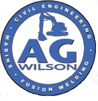 A G Wilson Civil Engineering Contractor Logo